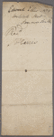 Autograph promissory note signed to E. Ellis, 4 May 1805