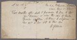 Promissory note signed to Joseph Warner, 5 August 1805