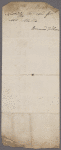 Autograph promissory note signed to W. Adkins, 27 September 1805