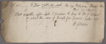 Autograph promissory note signed to J. Coldwell, 17 December 1805