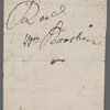 Autograph promissory note signed to J. Coldwell, 17 December 1805