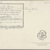 Holograph poem signed, "The Vigils of Fancy," December 1806