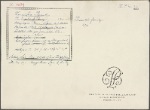 Holograph poem signed, "The Vigils of Fancy," December 1806