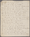 Holograph poem signed, "Time," December 1806