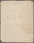 Holograph poem signed, "Time," December 1806