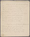 Holograph poem signed, "Time," December 1806