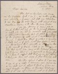 Autograph letter signed to John Philpot Curran, 7 March 1807