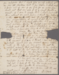 Autograph letter signed to John Philpot Curran, 7 March 1807