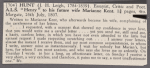 Autograph letter signed "Henry" to Marianne Hunt, 26 July 1807
