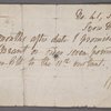 Promissory note signed to John Brant, 20 November 1807 
