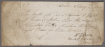 Autograph promissory note signed to James Comfort, 1 February 1808