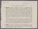 Autograph letter signed to Richard Sharp, 1 April 1808