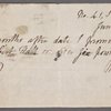 Autograph promissory note signed to Robert Hall, 8 June 1808