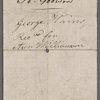 Autograph promissory note signed to Joseph Godwin, 12 November 1808