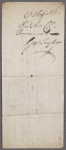 Autograph promissory note signed to Messrs. Oldfield & Pettman [merchants?]