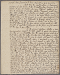 Holograph essay, "Interview of Charles the First & Sir William Davenant in the Scottish Camp before Newark considered," ca. 1809