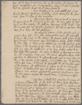 Holograph essay, "Interview of Charles the First & Sir William Davenant in the Scottish Camp before Newark considered," ca. 1809