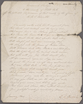 Holograph poem signed, "Occasional Prologue to the comedy of Wild Oats...," January 1809