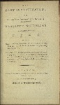 The plot investigated; or, A circumstantial account of the late horrid attempt of Margaret Nicholson to assassinate the King (London: Mackley, 1786); with tipped-in autograph manuscript petition of Margaret Nicholson to the King's Privy Council, 9 August 1786-1794