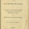 Lives of the necromancers (with tipped in autograph letter signed to Thomas Northmore, 3 January [1803])