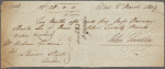Autograph bill of exchange to William Godwin, 8 March 1809
