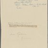 Autograph letter signed to William Shield, ?23 April 1809