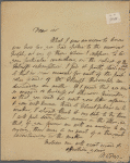 Autograph letter signed to William Shield, ?23 April 1809