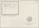 Autograph letter signed to John Flather, ?9 June 1809