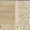 Autograph letter signed to John Flather, ?9 June 1809