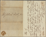 Autograph letter signed to John Flather, ?9 June 1809