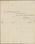 Autograph letter signed to Basil Montagu, 7 December 1809
