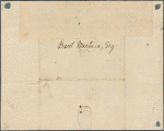 Autograph letter signed to Basil Montagu, 7 December 1809