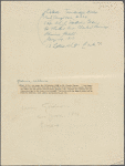 Autograph letter signed to Dr. Charles Burney, 24 January 1810