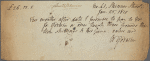 Autograph promissory note signed to Joseph Godwin, 25 January 1810