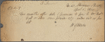 Autograph promissory note signed to Robert Hall, 5 April 1810