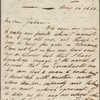 Autograph letter signed to Edward Fergus Graham, 20 May 1810