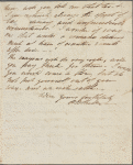 Autograph letter signed to Edward Fergus Graham, 20 May 1810