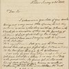 Autograph letter signed to M. E. Sherwill, 21 October 1810