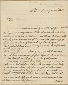 James Lind manuscript material