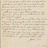 Autograph letter signed to M. E. Sherwill, 21 October 1810