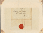 Autograph letter signed to M. E. Sherwill, 21 October 1810