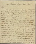 Autograph letter signed to Sir Bysshe Shelley, 12 October 1811