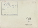 Autograph letter signed to Sir Bysshe Shelley, 12 October 1811