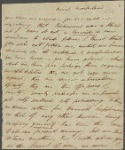 Autograph letter unsigned to Thomas Jefferson Hogg, [7-8 November 1811]