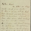 Autograph letter signed to Thomas Jefferson Hogg, [10-12 November 1811]