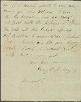 Autograph letter signed to Thomas Jefferson Hogg, [10-12 November 1811]