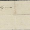 Autograph letter signed to James Roe, [?circa 10 November 1810]