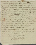 Autograph letter signed to Thomas Jefferson Hogg, [13 November 2011]