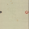 Autograph letter signed to Thomas Jefferson Hogg, [13 November 2011]