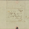 Autograph letter signed to Thomas Jefferson Hogg, [13 November 2011]
